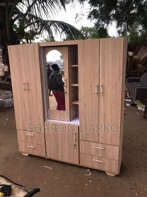 Wardrobe With Cosmetics Shelves