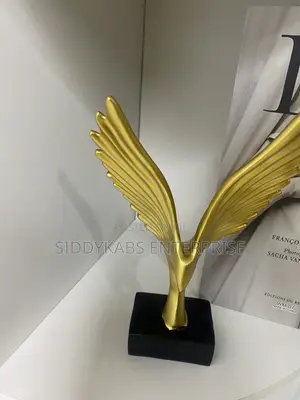 Golden Statue for Decor
