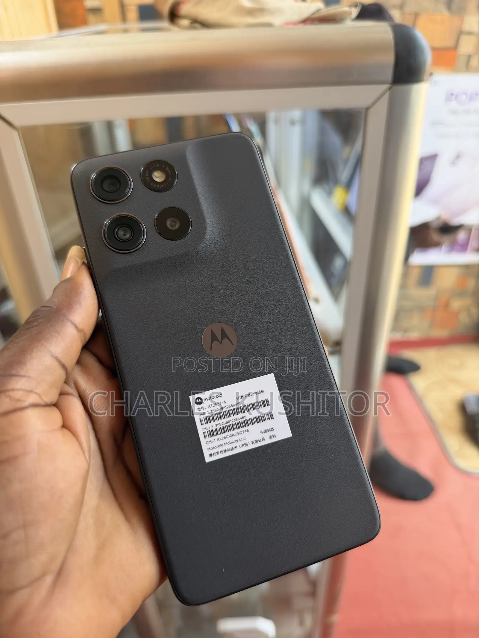 New Motorola Moto G100 5G 256 GB Black