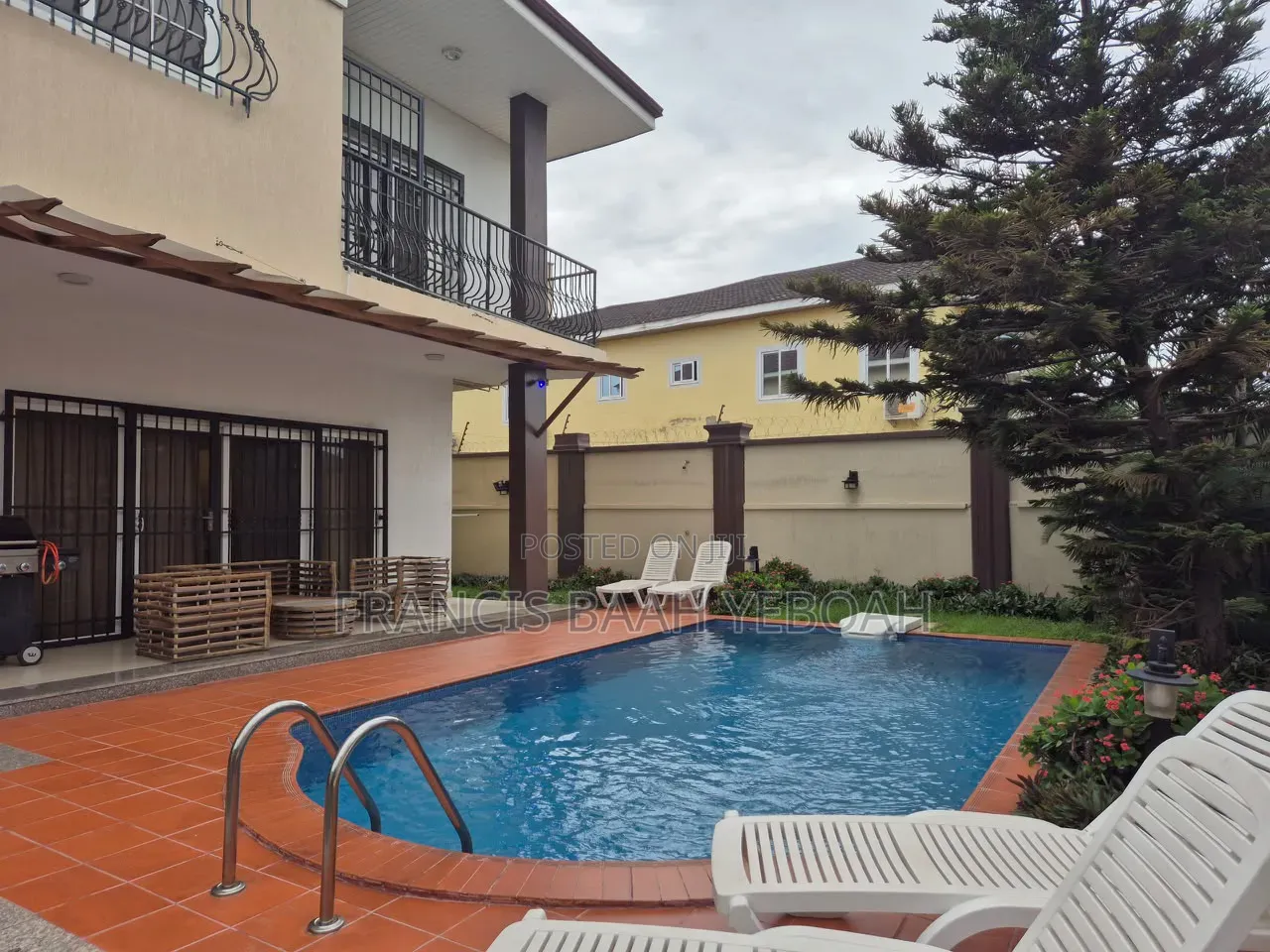 Furnished 4bdrm House in Shining Star Real, Accra Metropolitan for rent
