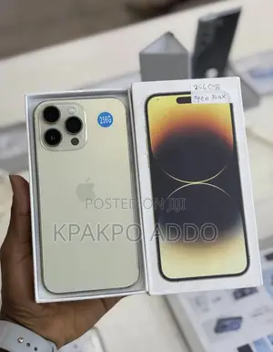 New Apple iPhone 14 Pro Max 256 GB Gold