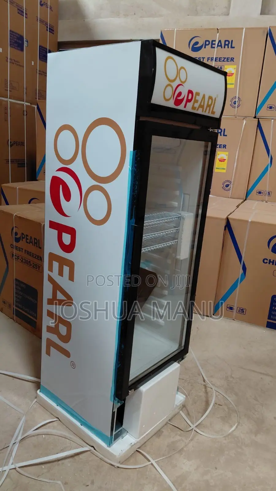 Pearl Display Fridge, Free Delivery Before Payment Within Kumasi