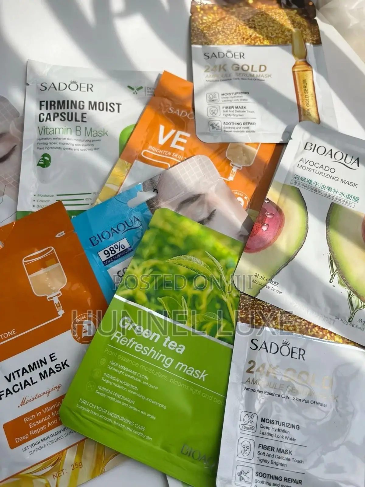 Hydrating Face Sheet Masks