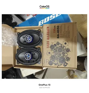4*6 Oval Shape Heavy Bass Coaxial Car Speaker
