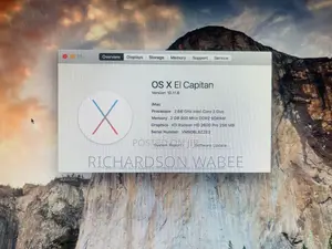 iMac OS X El Capitan