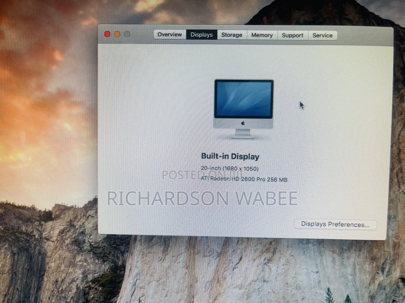 iMac OS X El Capitan