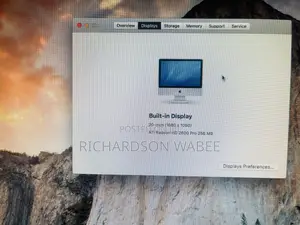 iMac OS X El Capitan