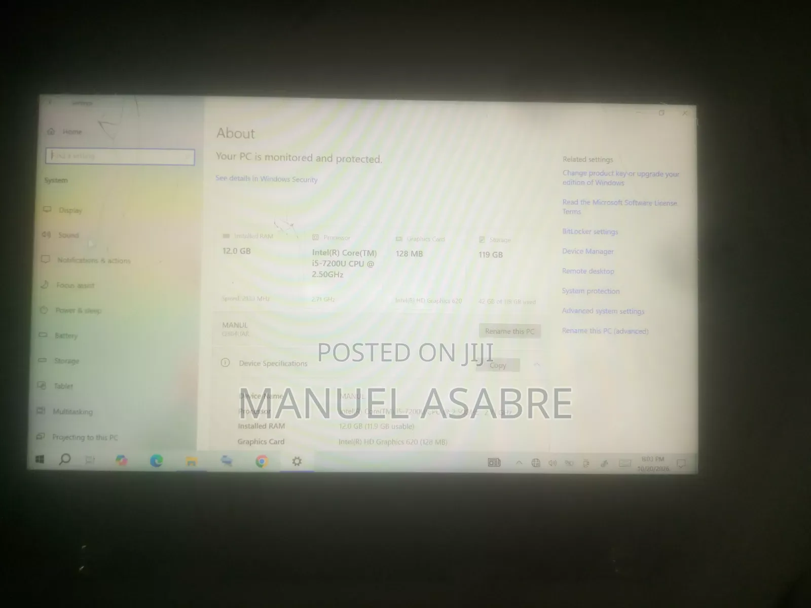 Laptop Asus 12GB Intel Core i5 SSD 128GB