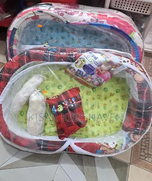 Baby Bed Mattress With Mosquitoe Net 0 to 6months