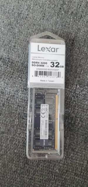 Lexar Ddr4 3200 So-Dimm 32GB Ram