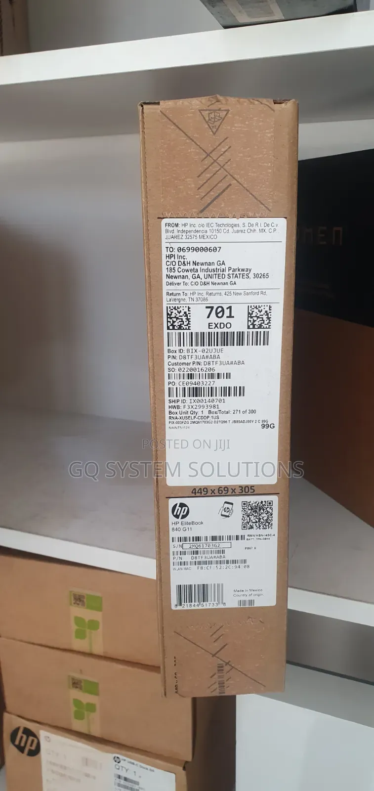 New Laptop HP EliteBook 840 G11 16GB Intel Core Ultra 7 SSD 512GB