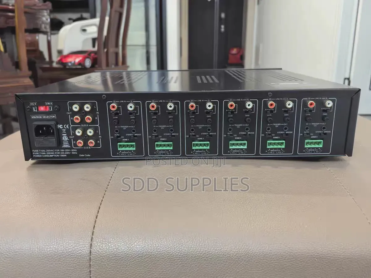 Class D 80W X 12 Channels Multi Zone Power Amplifier Dayton MA1280