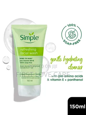 Simple Kind to Skin Refreshing Facial Wash, 150ml