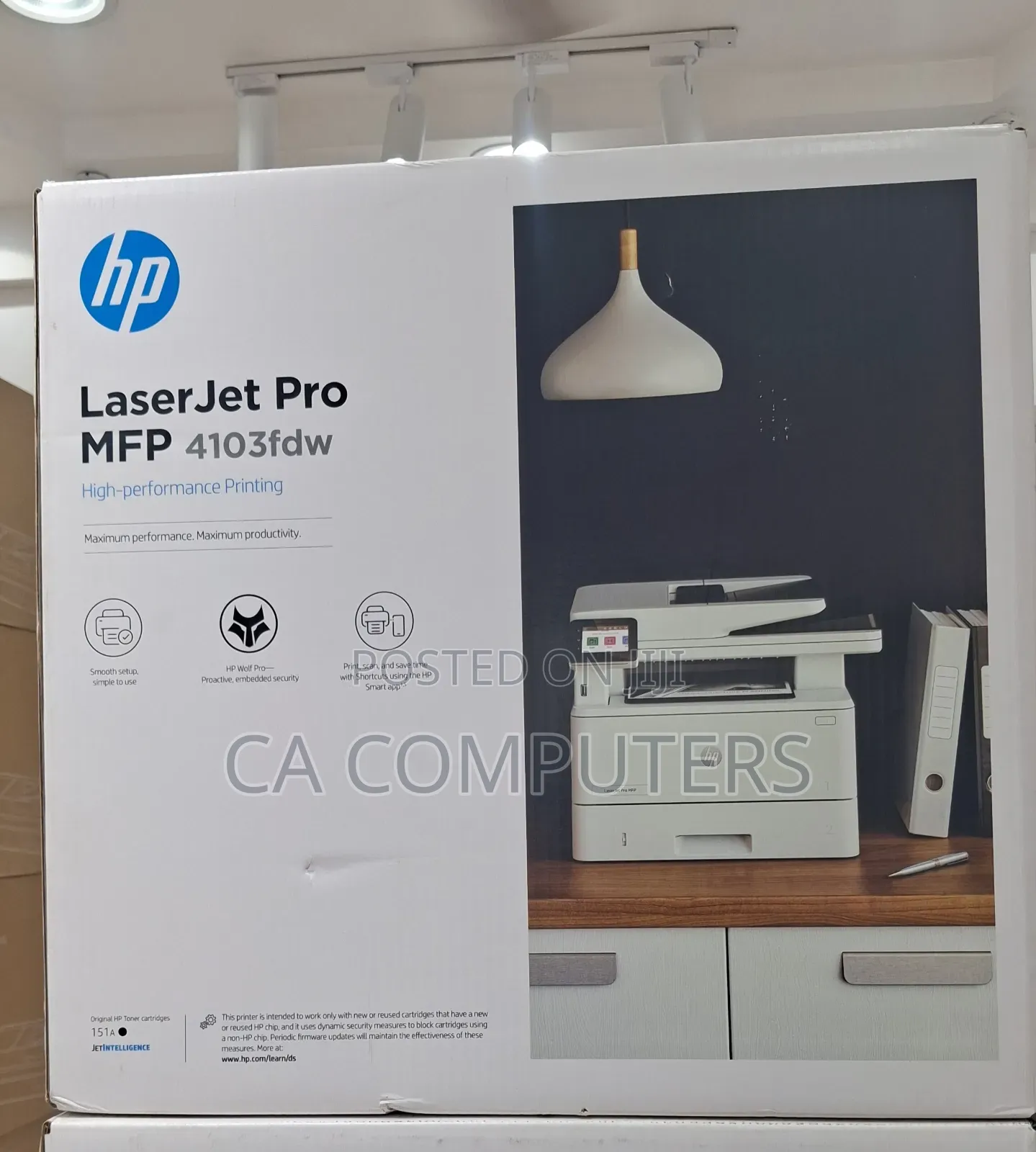 HP Laserjet Pro MFP 4103fdw Printer
