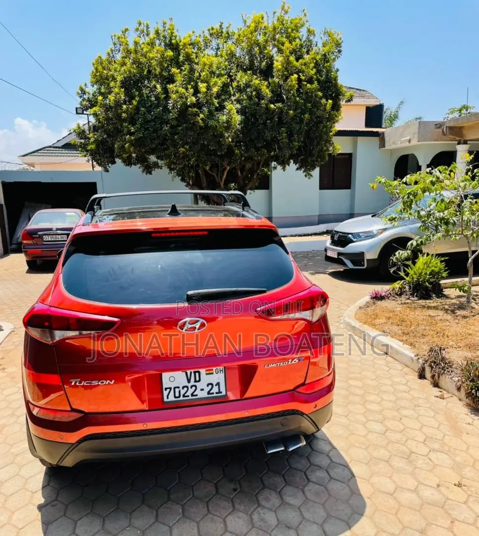 Hyundai Tucson Limited AWD 2016 Orange