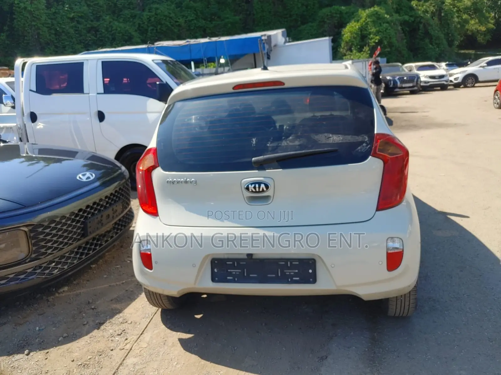 Kia Morning 2015 Off white