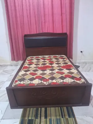 Bed and Bed Frame With Wardrobe for Sale