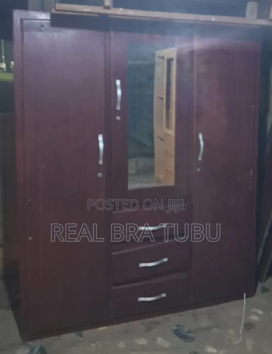 Bed and Bed Frame With Wardrobe for Sale