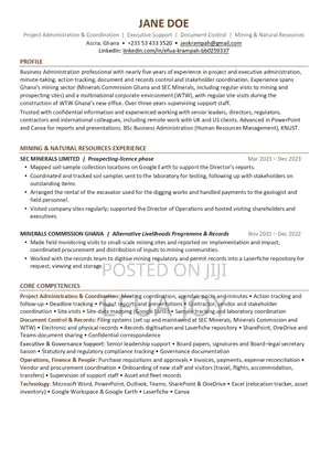 Professional CV Formatting, Cover Letters & Job Documents