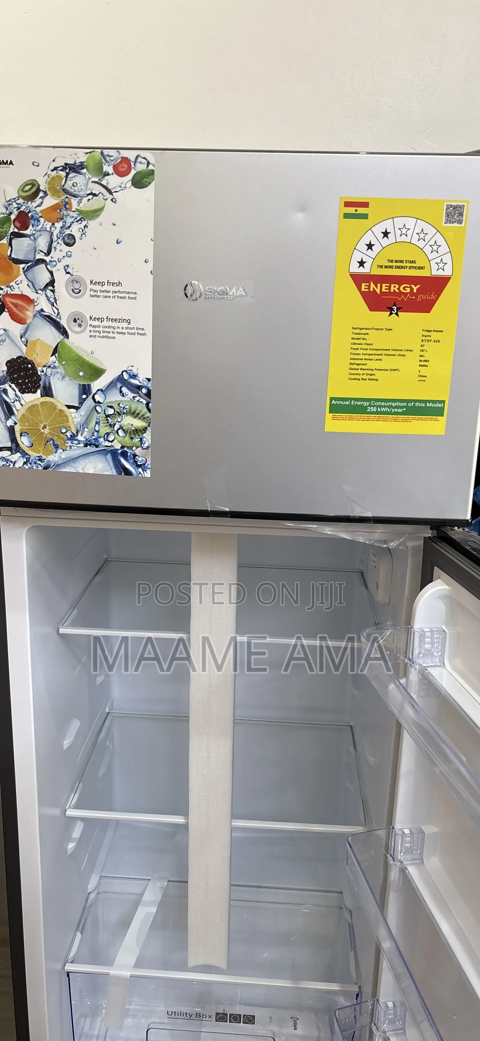 Sigma Top Freezer 20ltrs Fridge