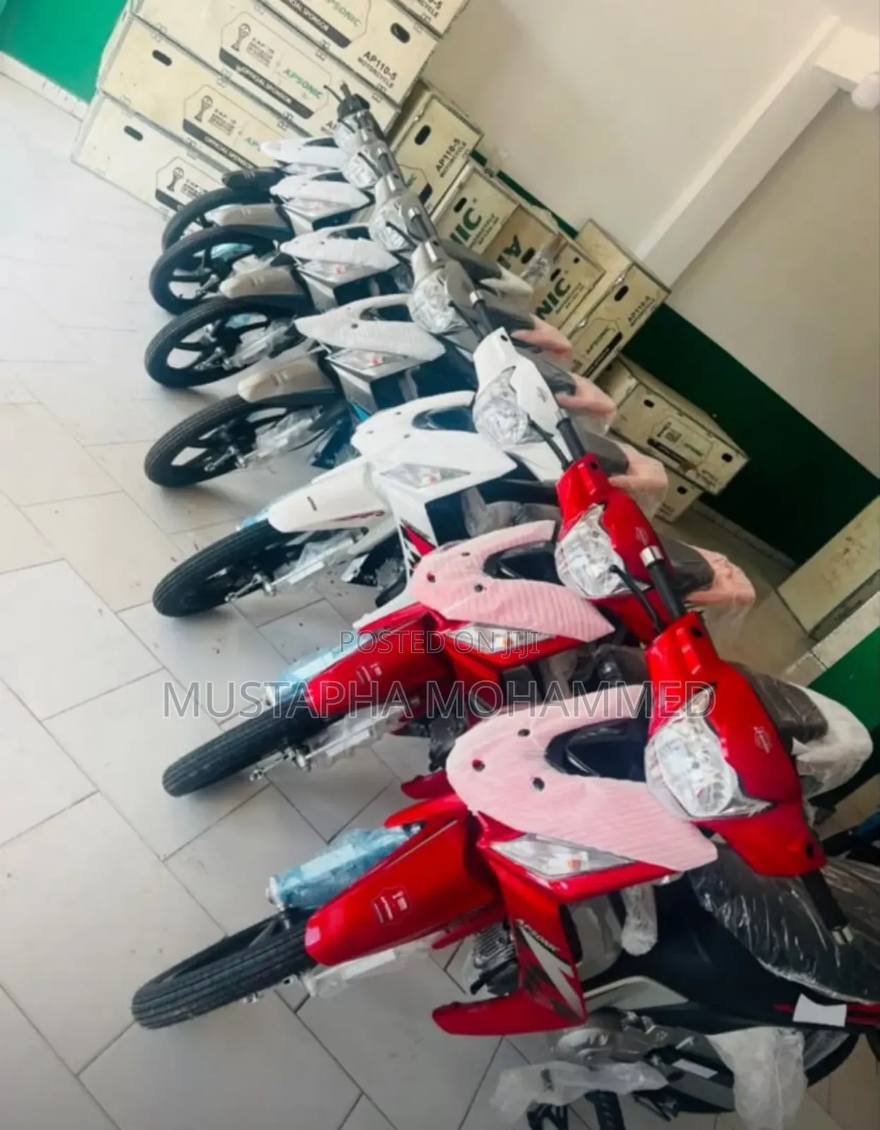 New Haojue HJ110-5 2026 Red