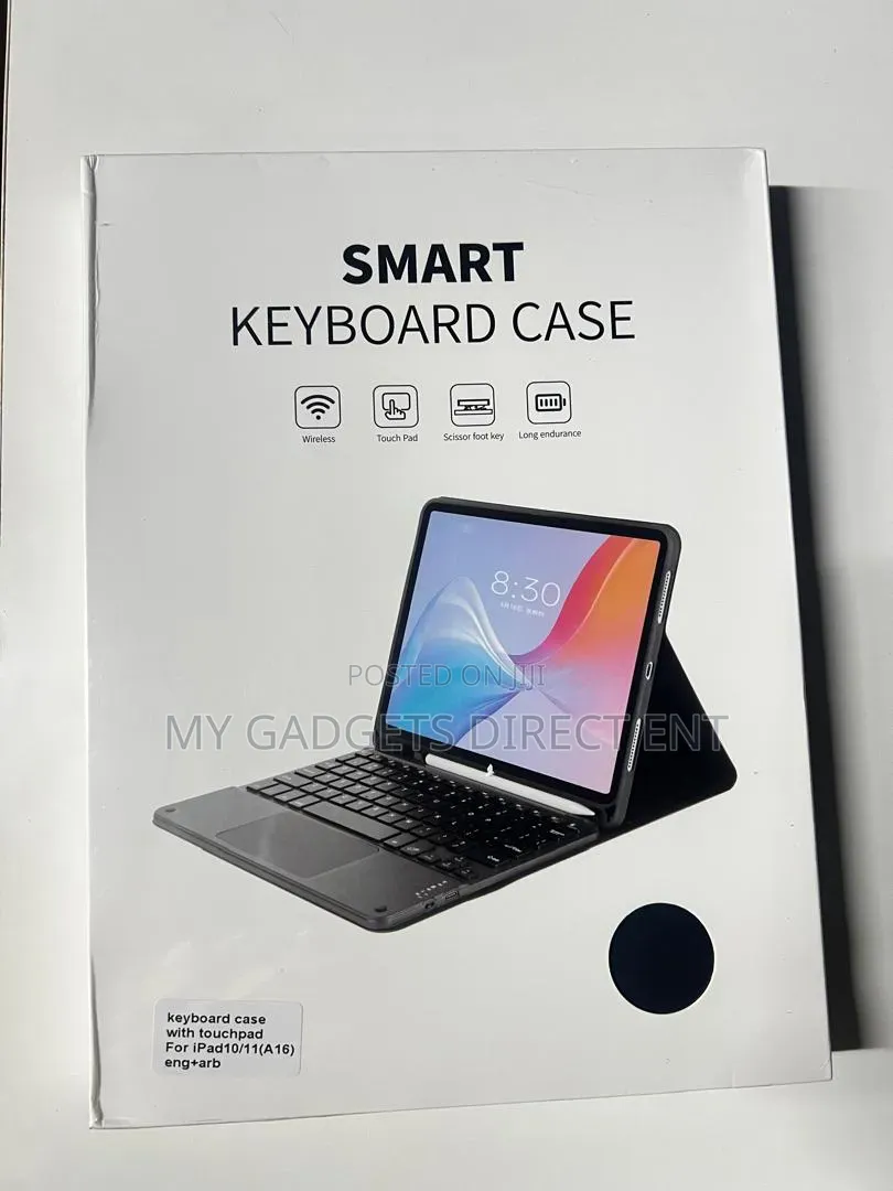 Smart Keyboard Case With Touchpad for iPad 10/11(a16)