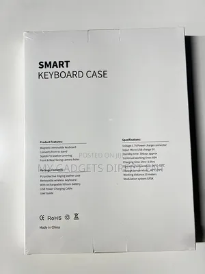 Smart Keyboard Case With Touchpad for iPad 10/11(a16)