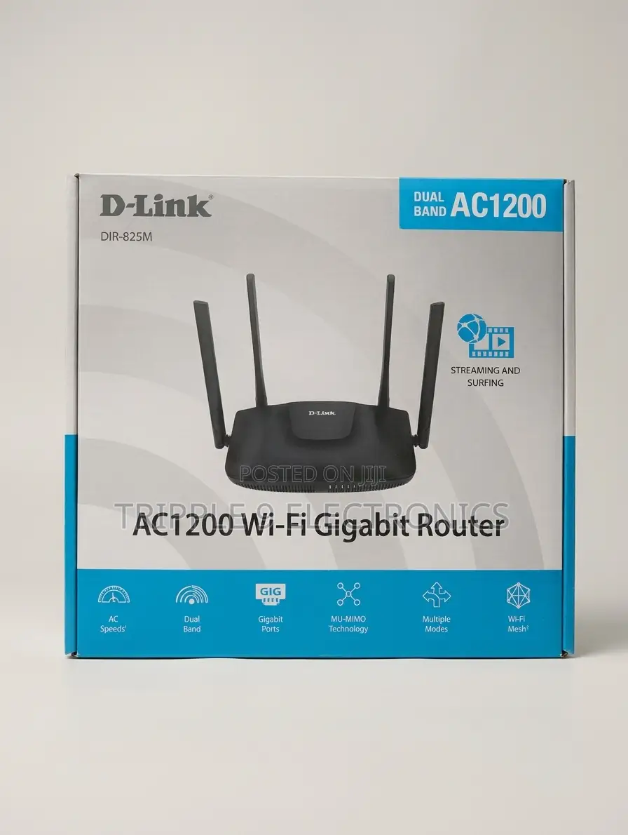 D-Link DIR-825M AC1200WiFi Repeater/Access Point