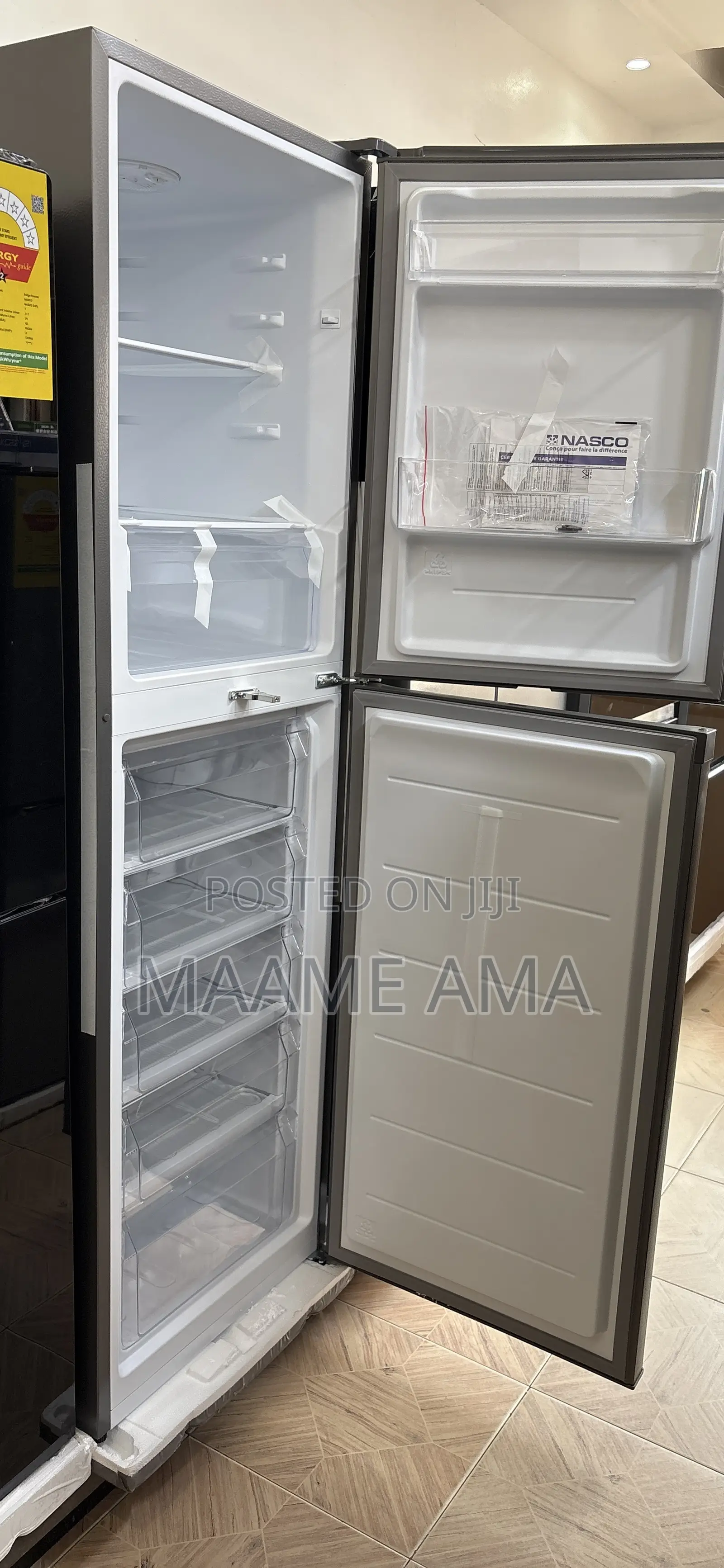 Nasco 251Ltrs Bottom Freezer - Nasd2-29sk