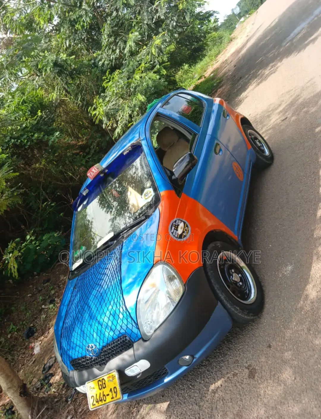 Toyota Yaris 2010 Blue