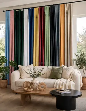 Quality Thick Blackout Curtains - All Colors Available / 2 Pieces