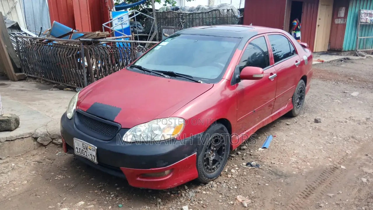 Toyota Corolla 2006 Red