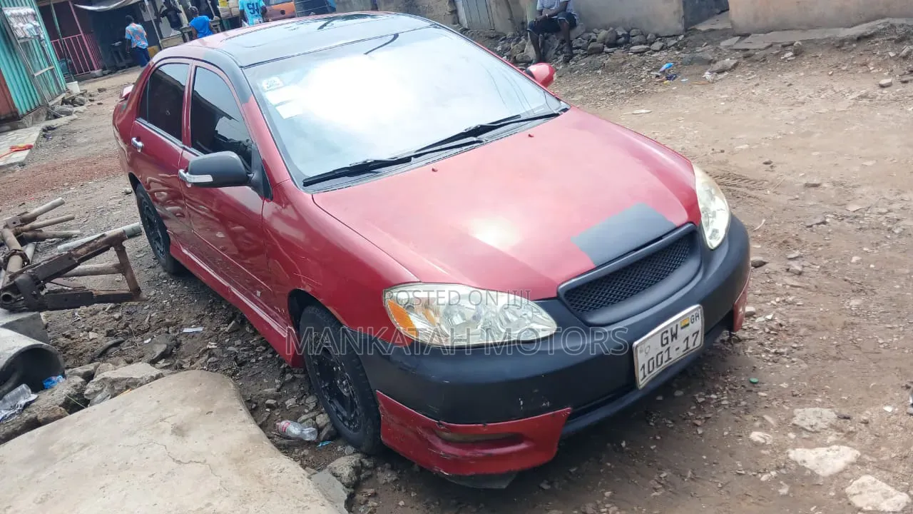 Toyota Corolla 2006 Red