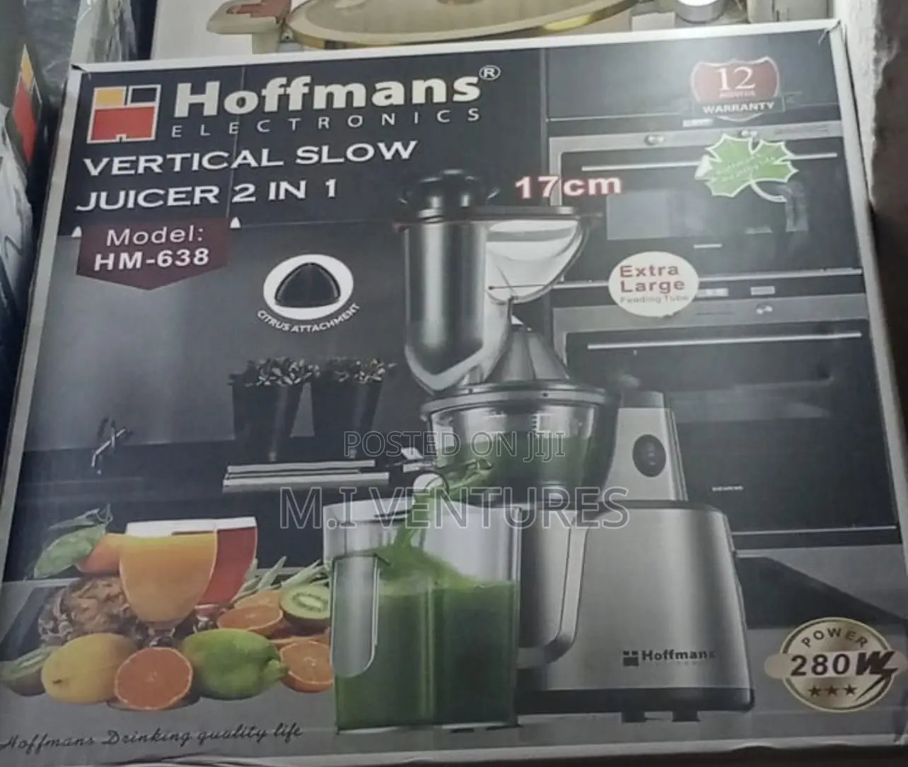 2in1 Vertical Slow Juicer