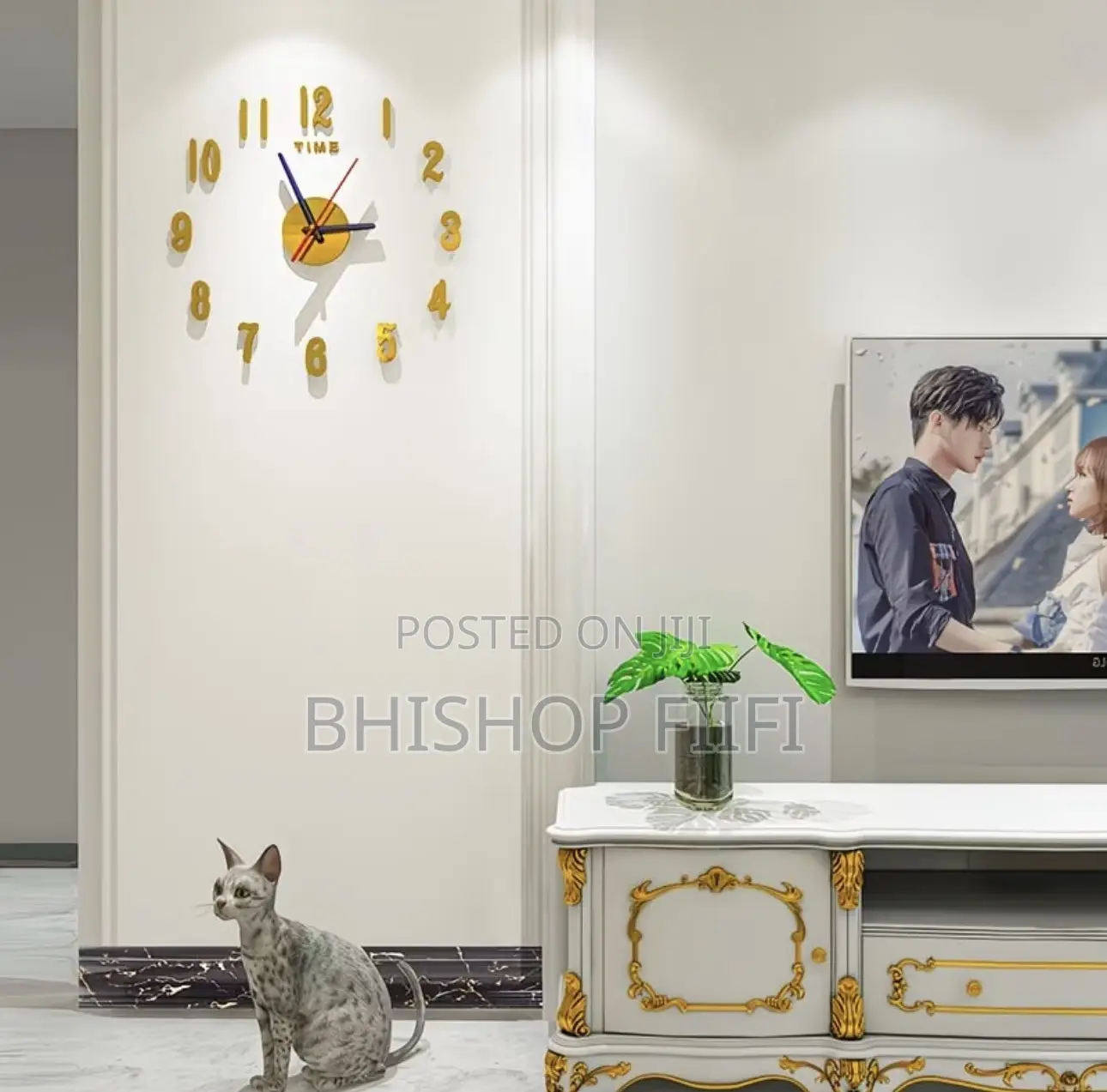 3d Wall Clock