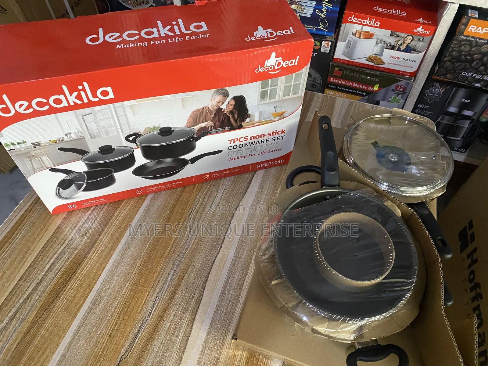 Nonstick Coating 7pcs Cookware Set