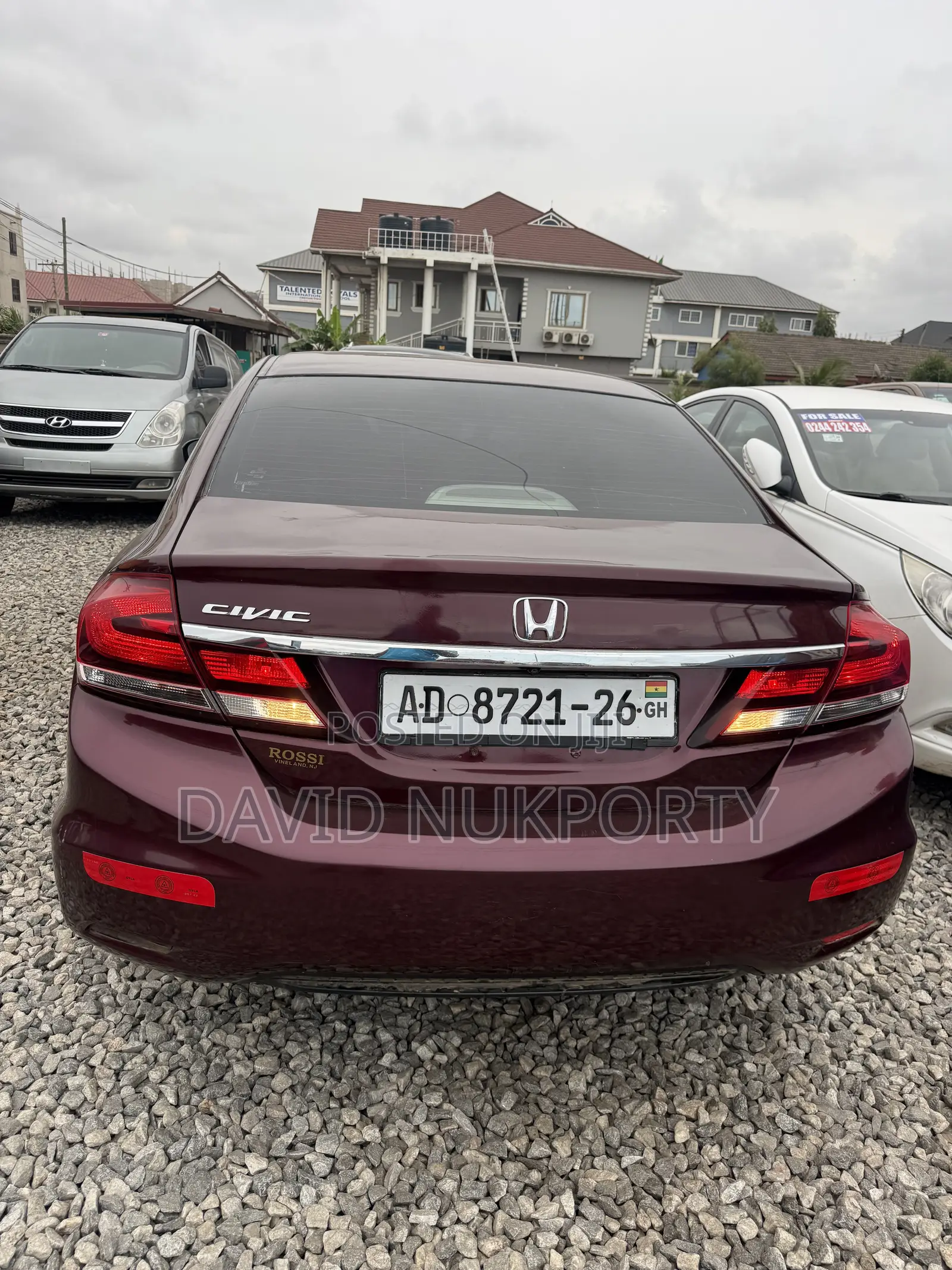 Honda Civic 2014 Brown