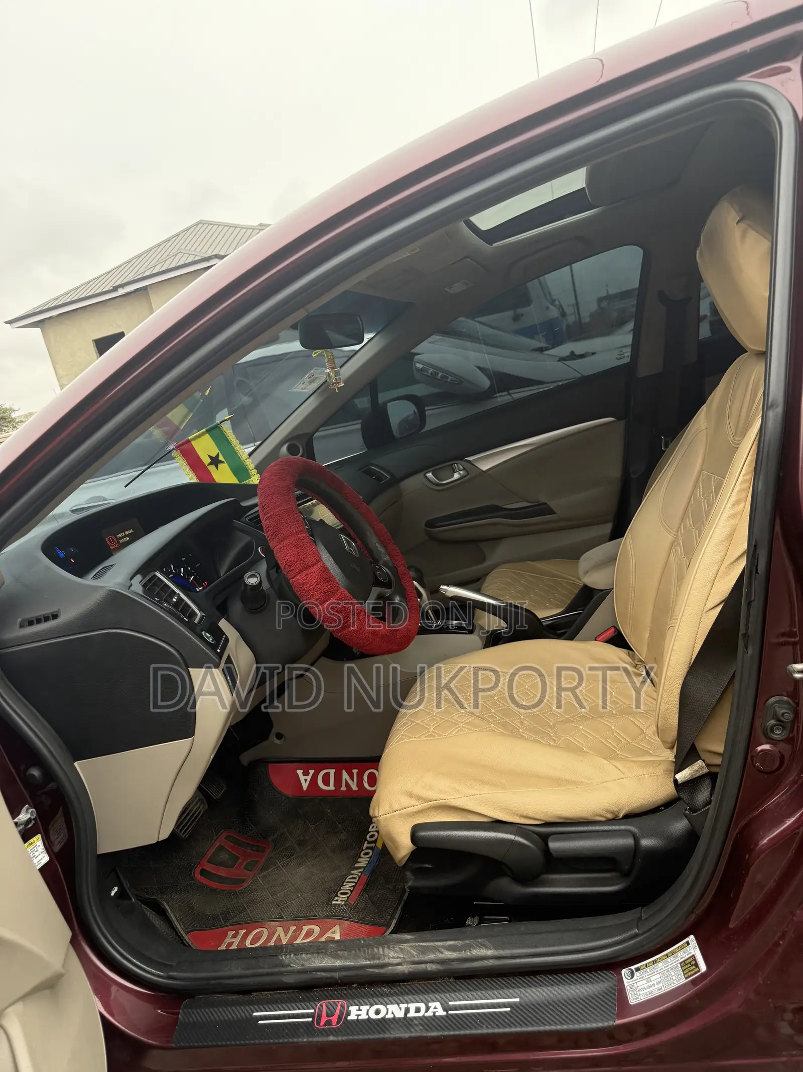 Honda Civic 2014 Brown
