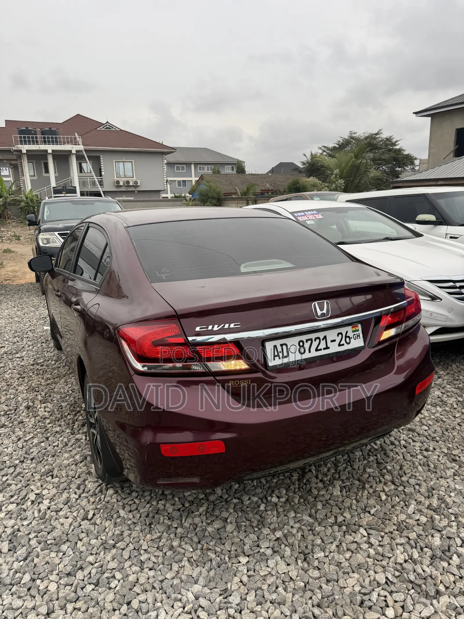 Honda Civic 2014 Brown