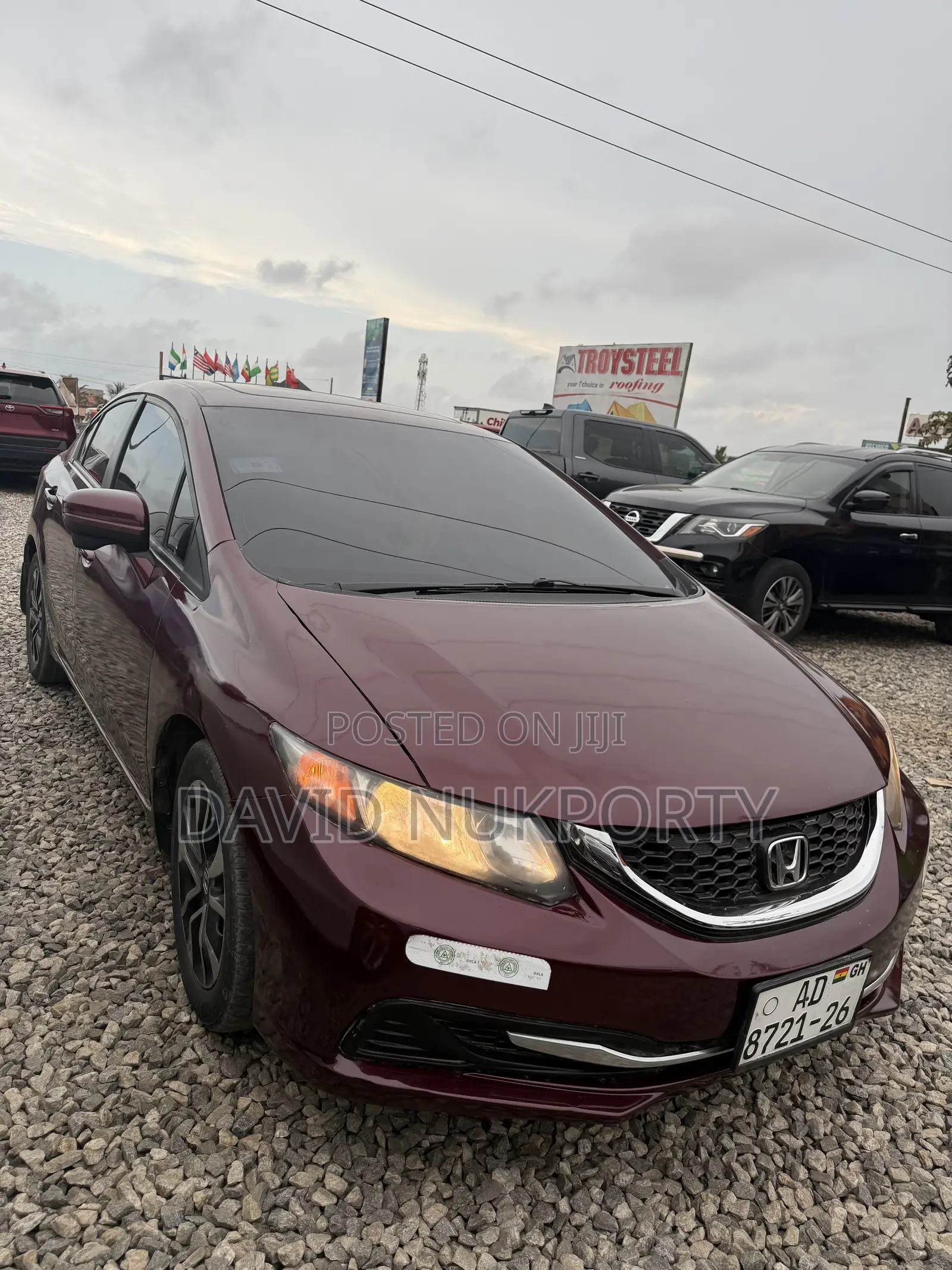 Honda Civic 2014 Brown