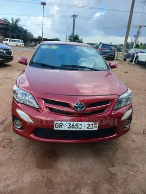 Toyota Corolla LE 4dr Sedan (1.8L 4cyl 4A) 2012 Red
