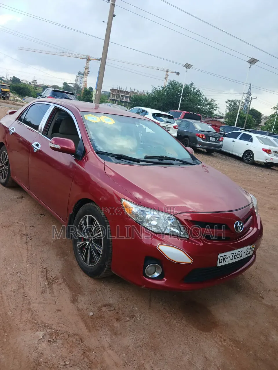 Toyota Corolla LE 4dr Sedan (1.8L 4cyl 4A) 2012 Red