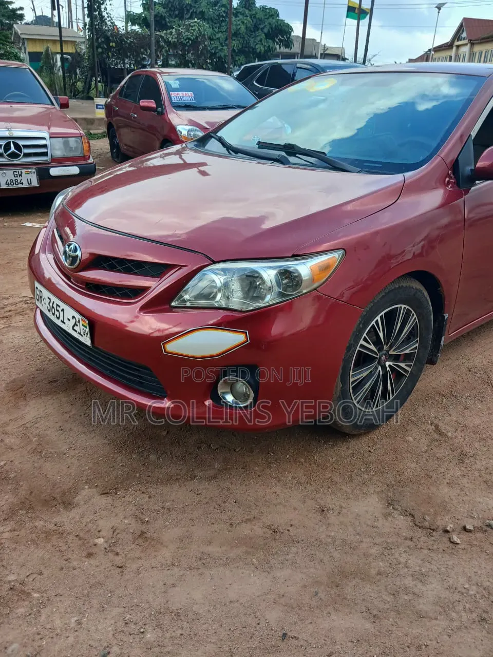 Toyota Corolla LE 4dr Sedan (1.8L 4cyl 4A) 2012 Red
