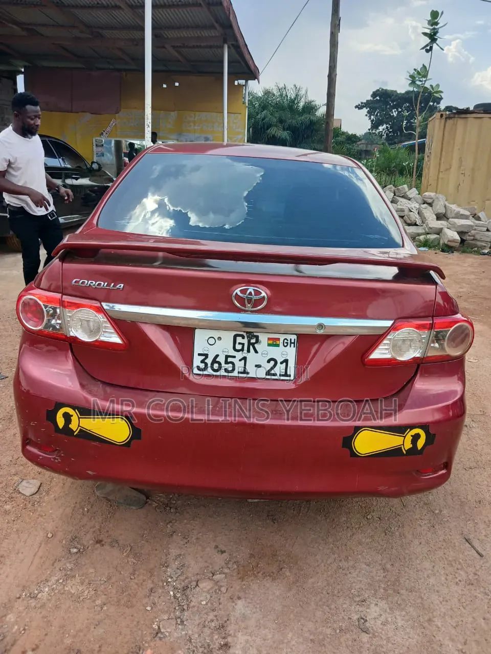Toyota Corolla LE 4dr Sedan (1.8L 4cyl 4A) 2012 Red