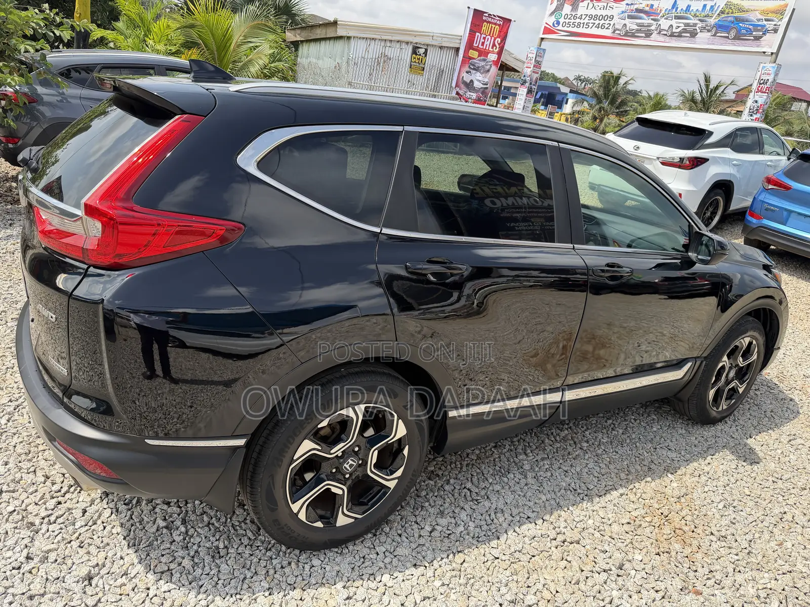 Honda CR-V Touring AWD 2018 Black