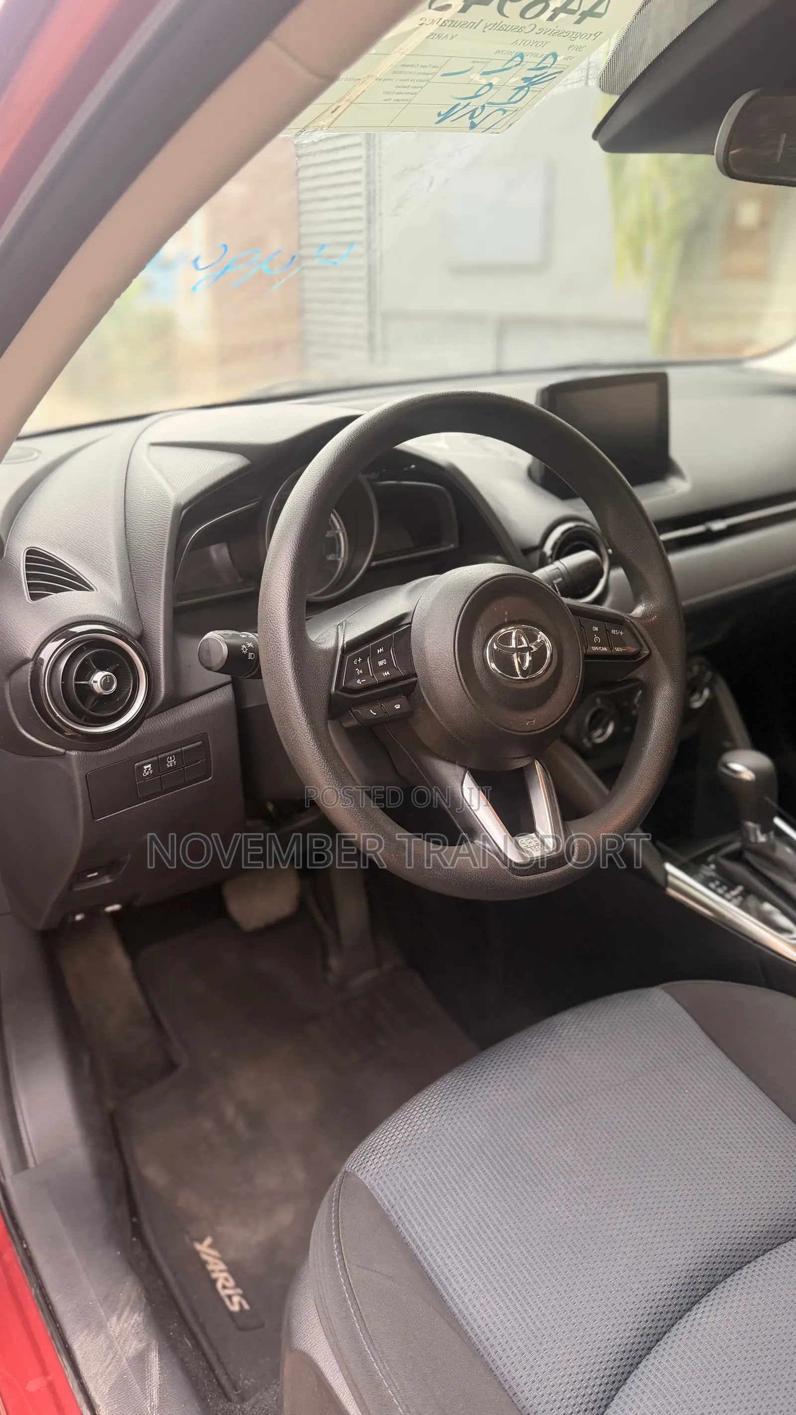 Toyota Yaris LE Sedan 4dr 2019 Red