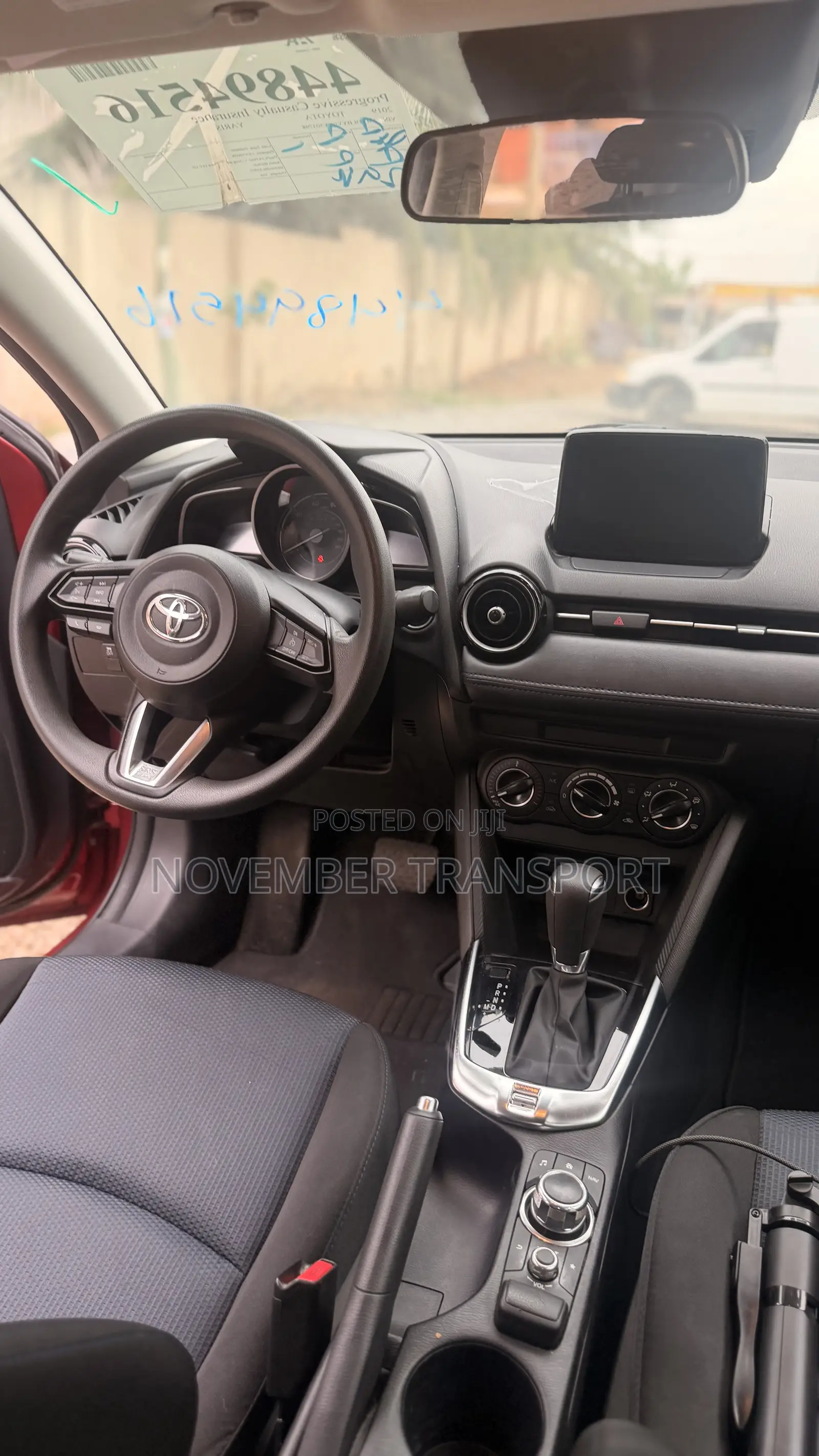Toyota Yaris LE Sedan 4dr 2019 Red