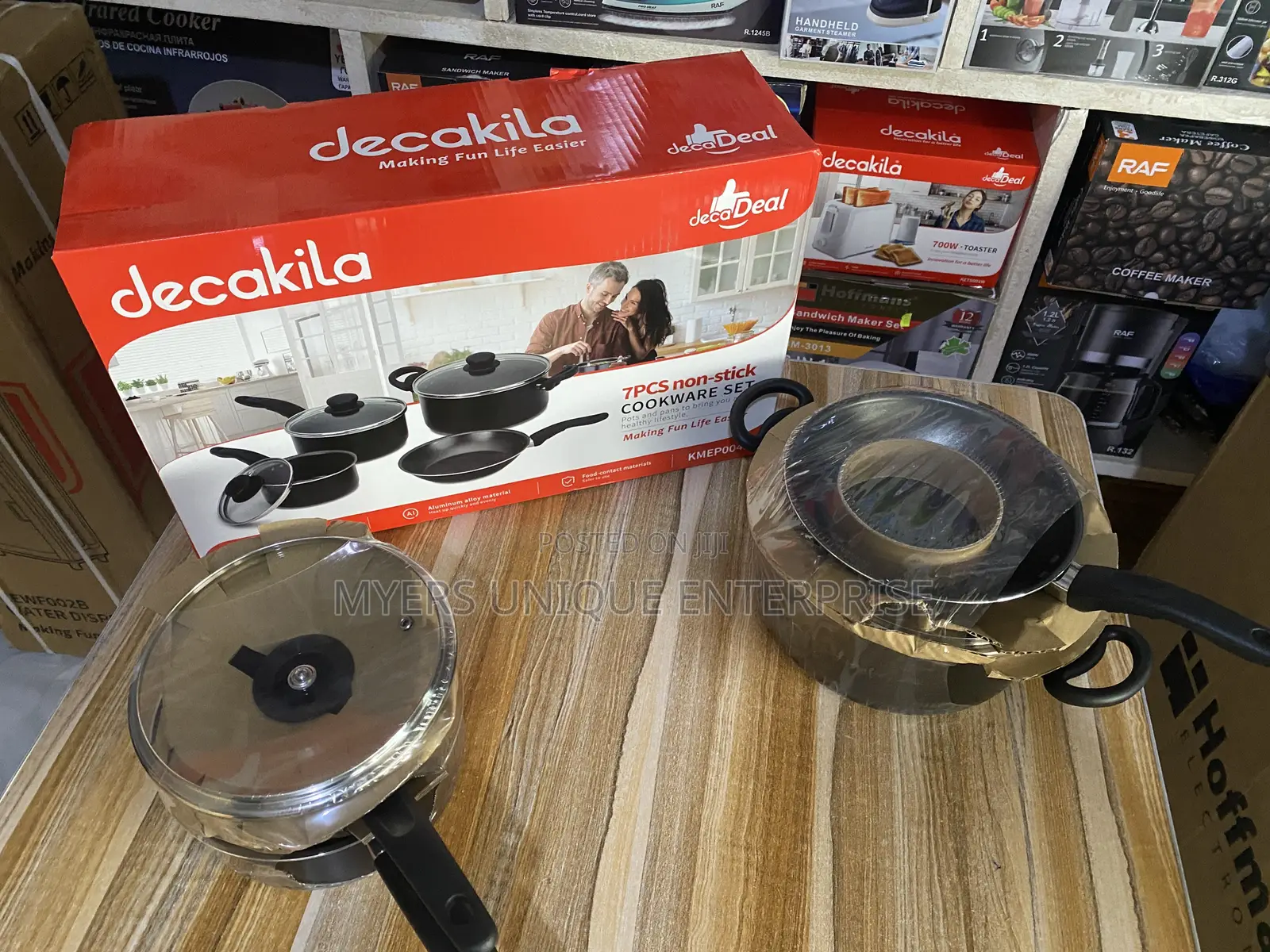 Original Cookware Sets That Heats Fast and Saves Gas(7pcs)