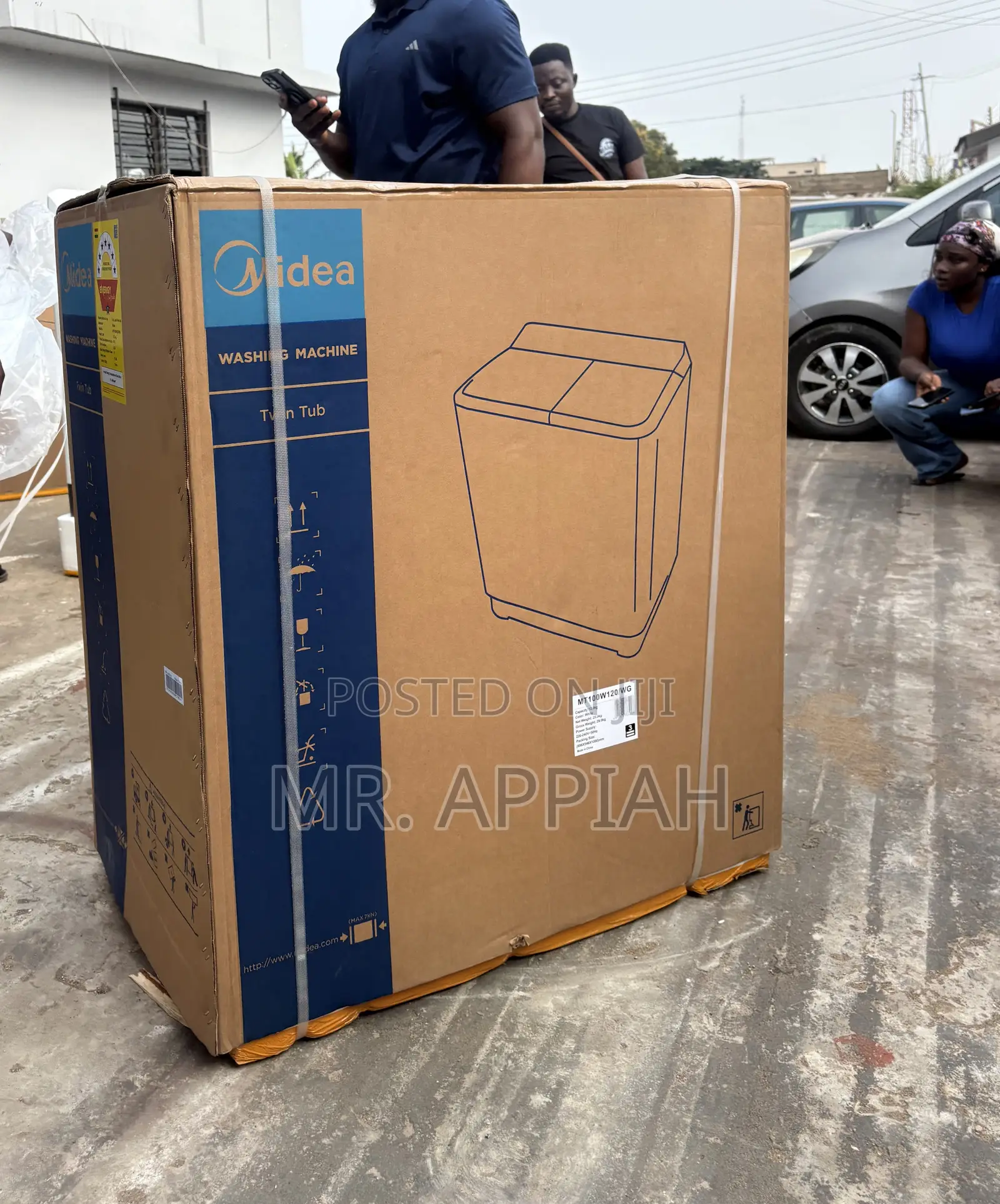 Wash Smart Midea 7kg Top Load Washing Machine