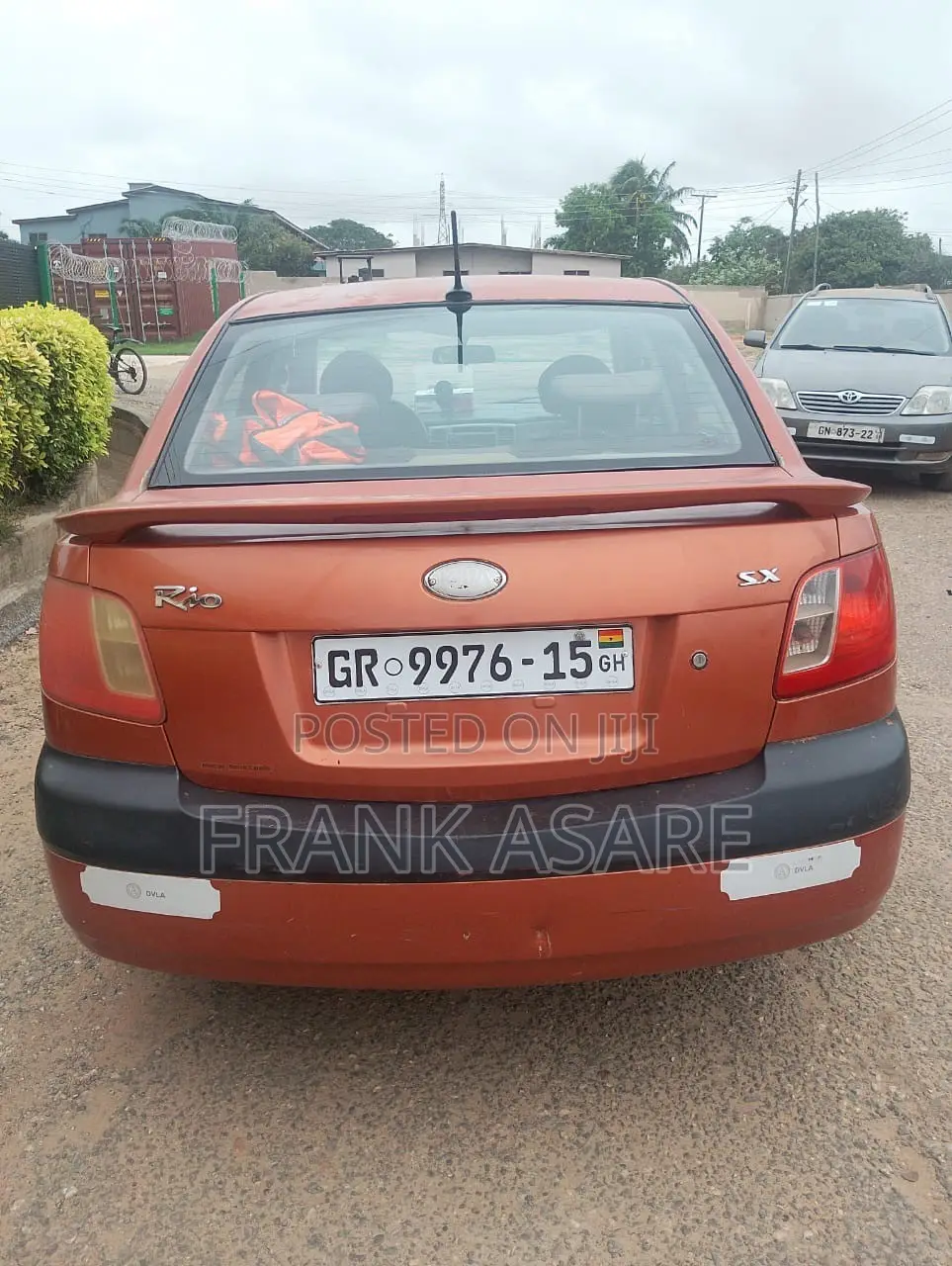 Kia Rio SX 4dr Sedan (1.6L 4cyl 4A) 2010 Orange